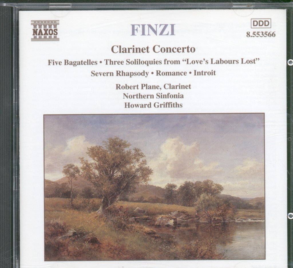 Robert Plane, Northern Sinfonia, Howard Griffiths - Finzi - Clarinet Concerto • Five Bagatelles • Three Soliloquies From "Love's Labours Lost" • Severn Rhapsody • Romance • Introit - Cd