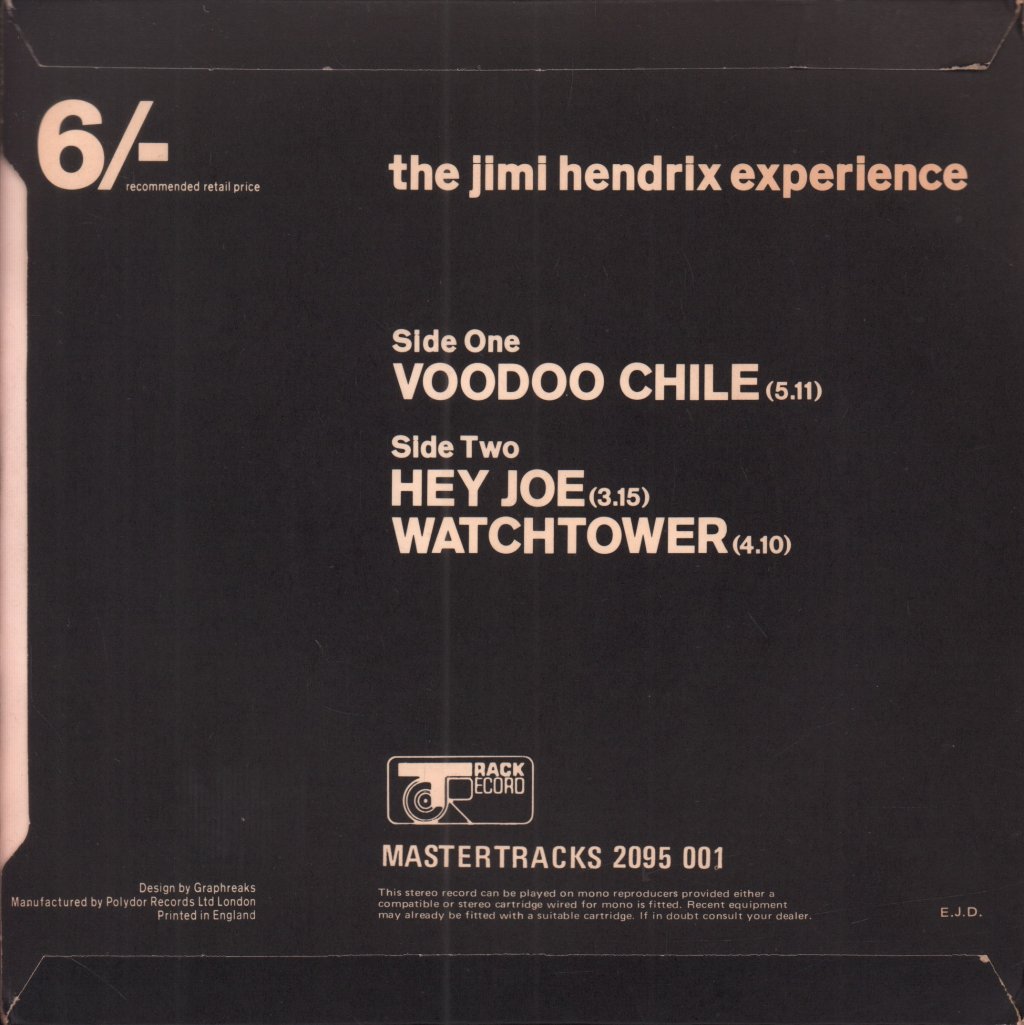 Jimi Hendrix Experience - Voodoo Chile - 7 Inch