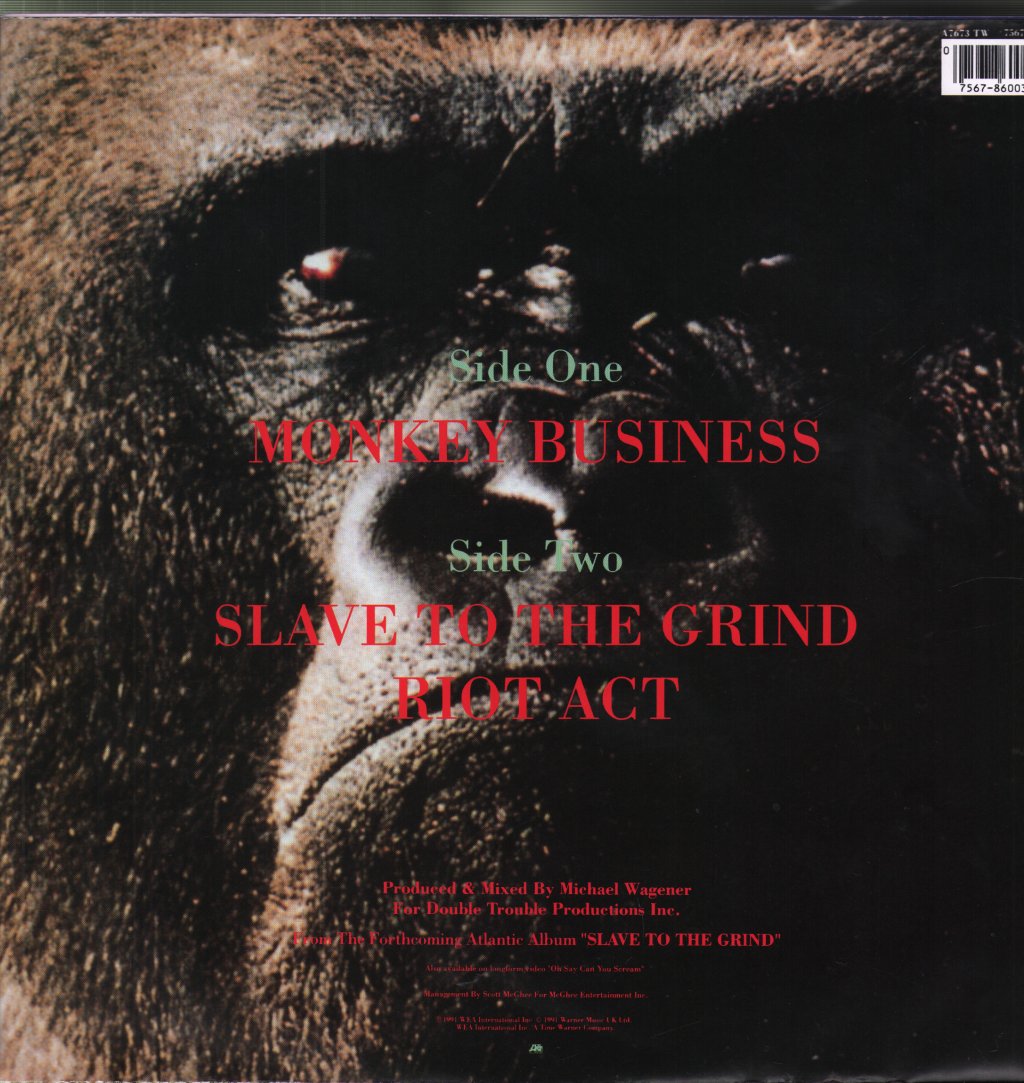 Skid Row - Monkey Business - 12 Inch
