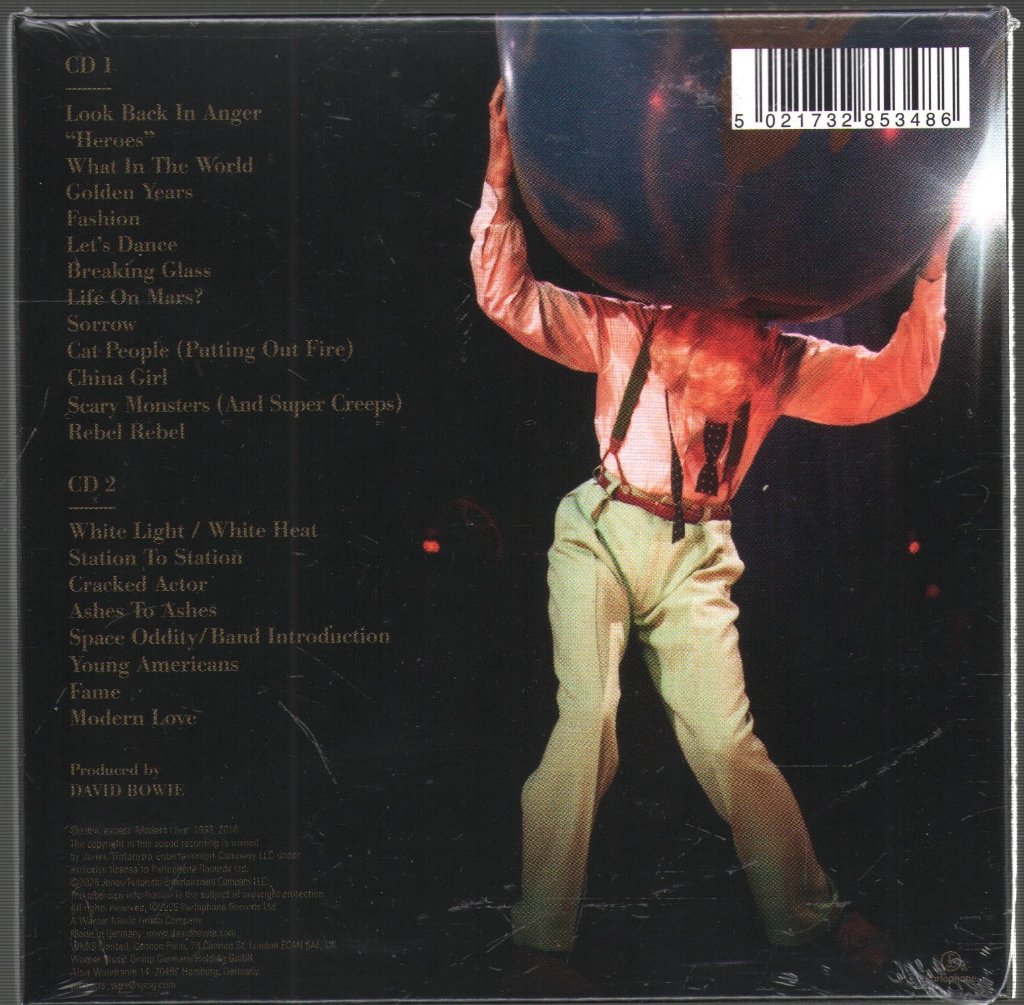 David Bowie - Serious Moonlight [Live '83] - Double Cd