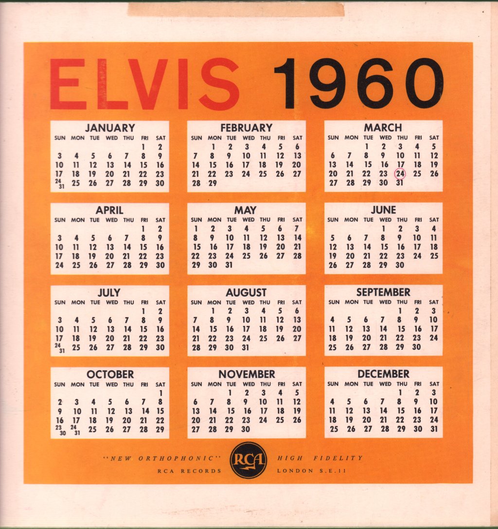 Elvis Presley - A Date With Elvis - Lp