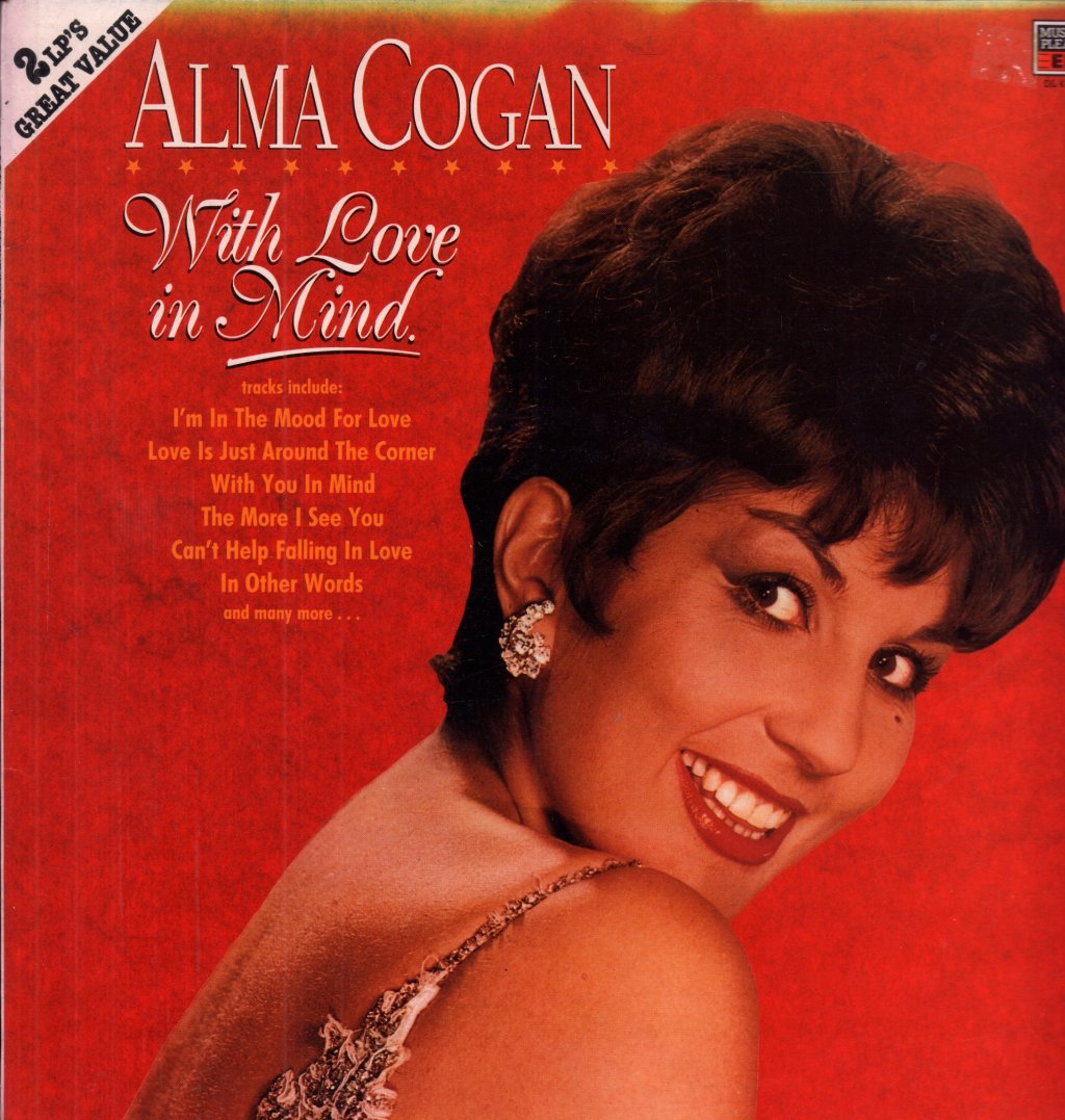 Alma Cogan - With Love In Mind - Double Lp