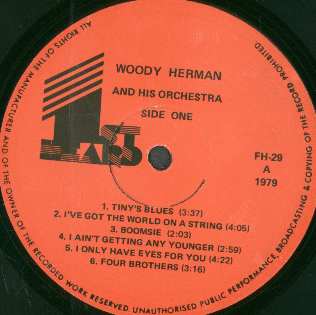 Woody Herman And His Orchestra - Rhapsody In Wood - Lp