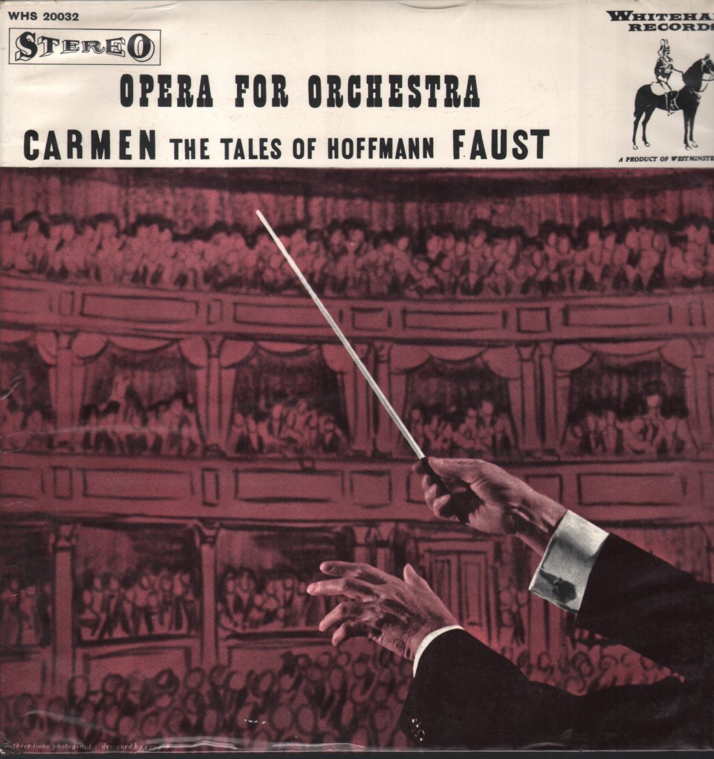 Sy Shaffer / Vienna State Opera Orchestra - Opera For Orchestra / Carmen / Tales of Hoffman - Lp