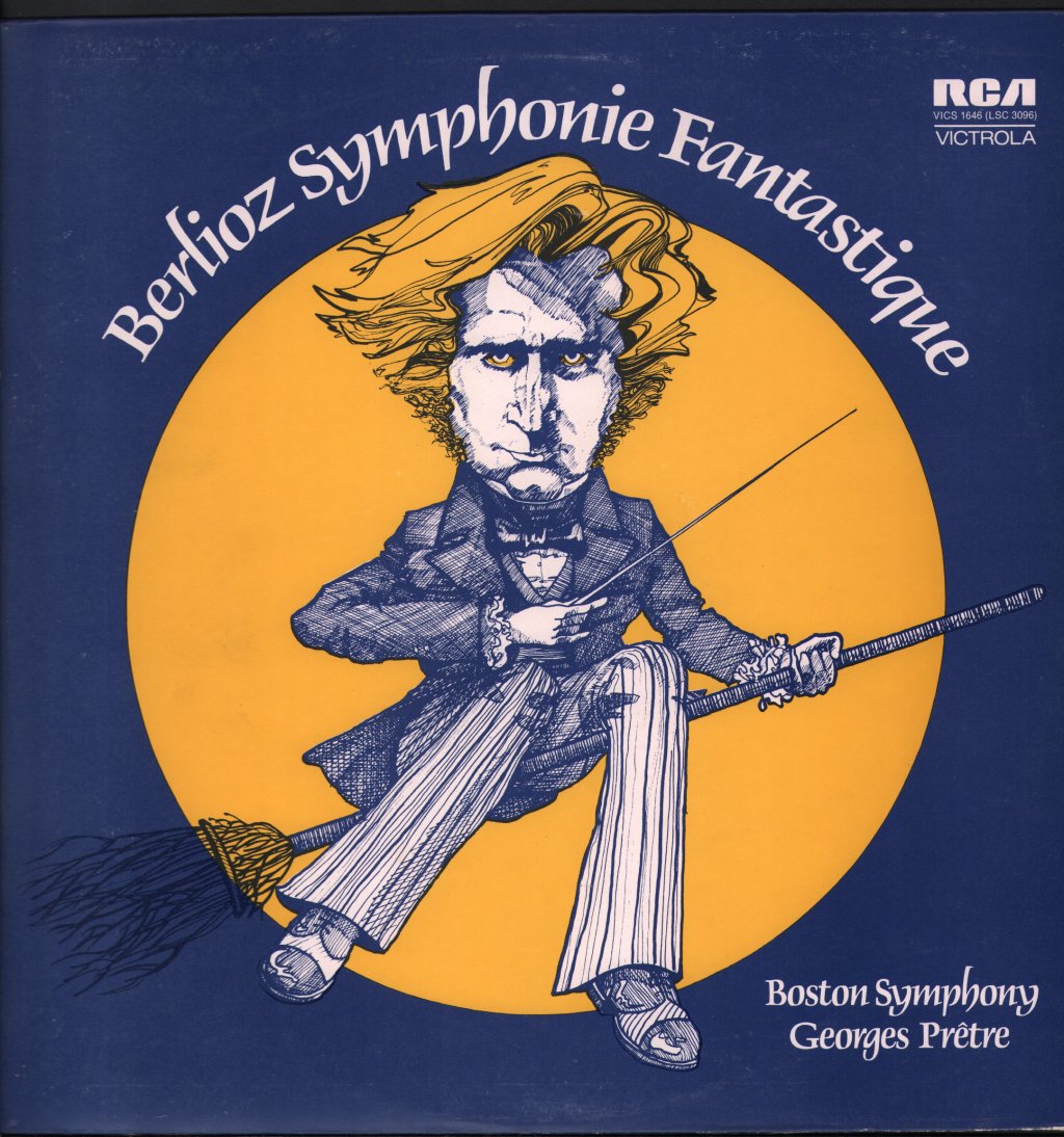 Georges Pretre / Boston Symphony Orchestra - Berlioz - Symphonie Fantastique Op.14 - Lp