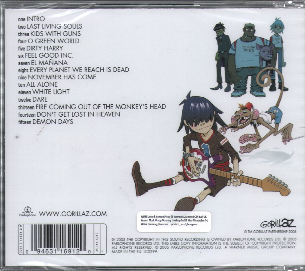 Gorillaz - Demon Days - Cd