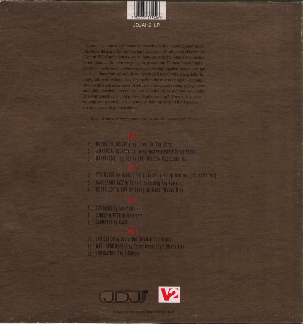 Various Artists - After Hours 2 - Double Lp