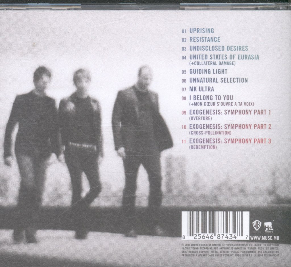 Muse - Resistance - Cd