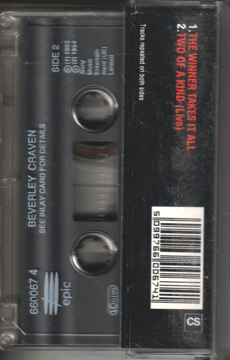 Beverley Craven - Winner Takes It All - Cassette