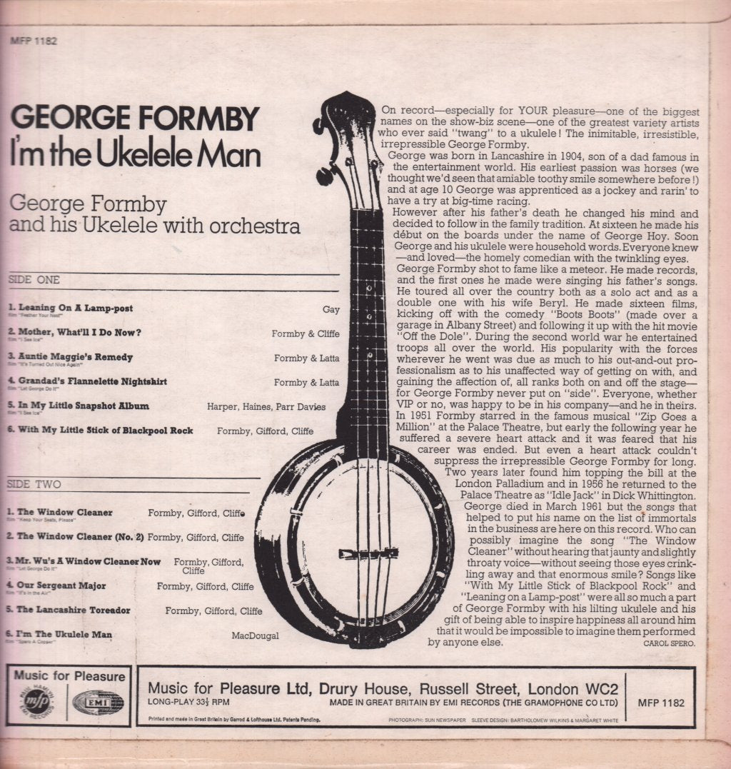 George Formby - Inimitable - Lp