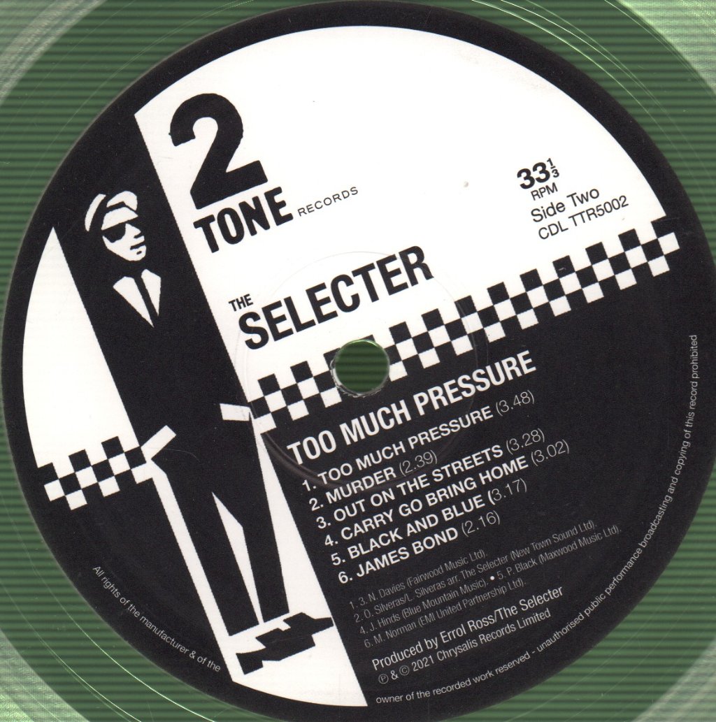 Selecter - Too Much Pressure - Lp