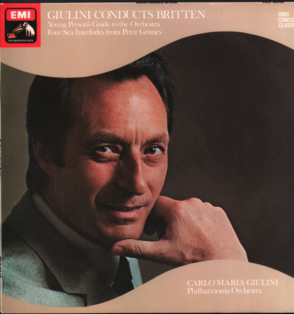 Carlo Maria Giulini / Philharmonia Orchestra - Giulini Conducts Britten - Lp