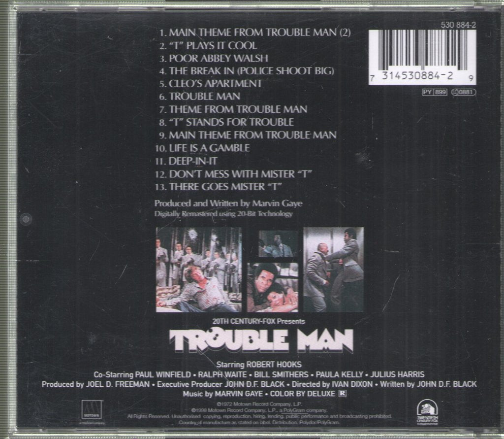Marvin Gaye - Trouble Man (Motion Picture Soundtrack) - Cd