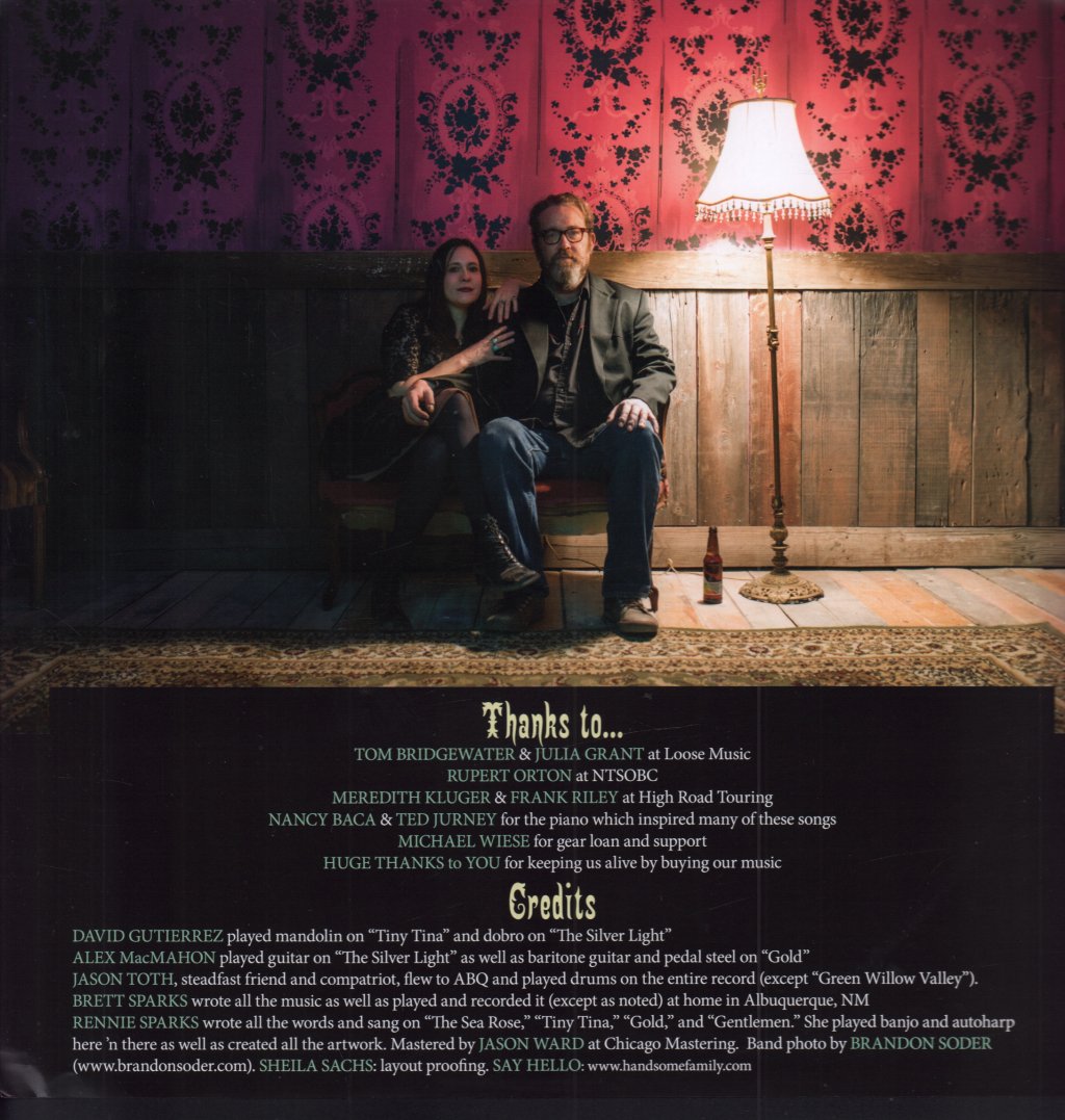 Handsome Family - Unseen - Lp