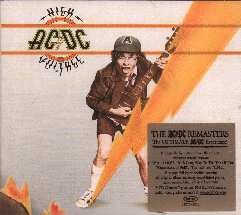 AC/DC - High Voltage - Cd
