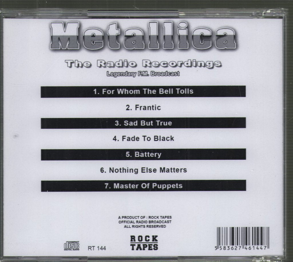 Metallica - Radio Recordings - Cd