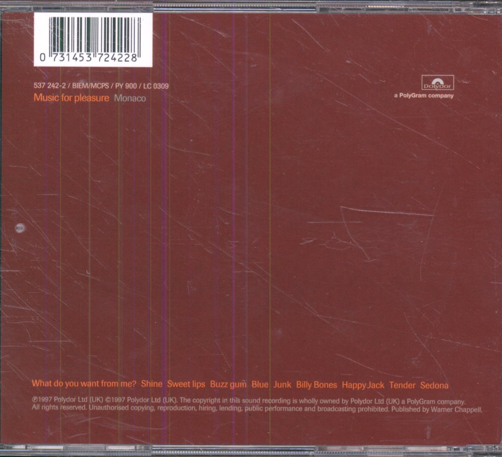 Monaco - Music For Pleasure - Cd