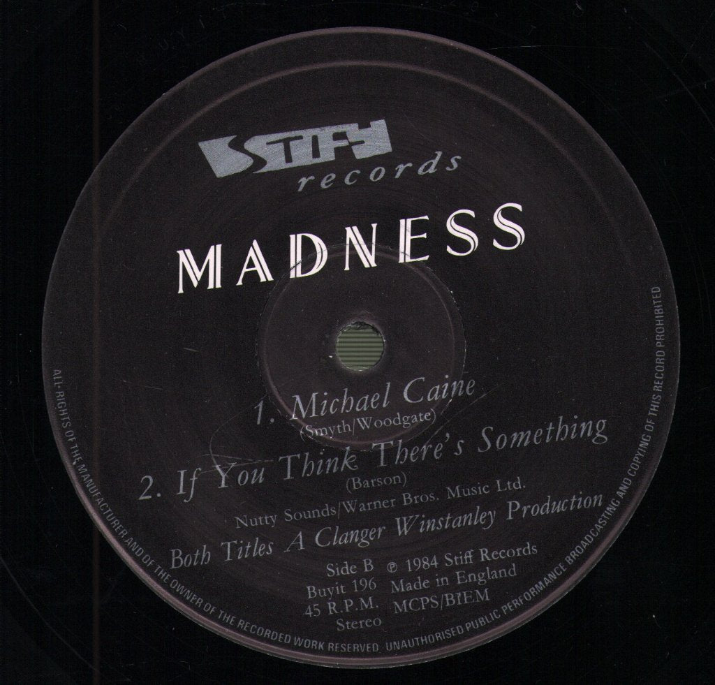 Madness - Michael Caine - 12 Inch