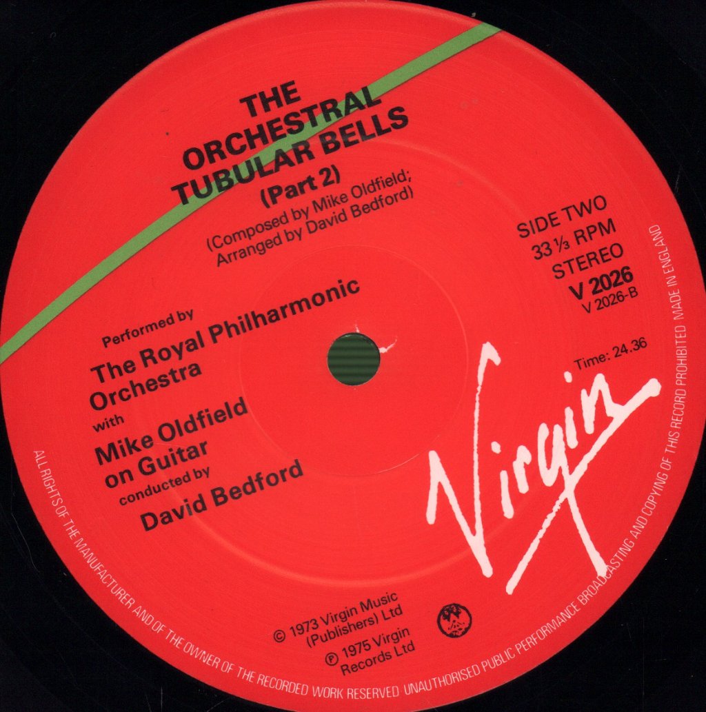 Royal Philharmonic Orchestra With Mike Oldfield - Orchestral Tubular Bells - Lp