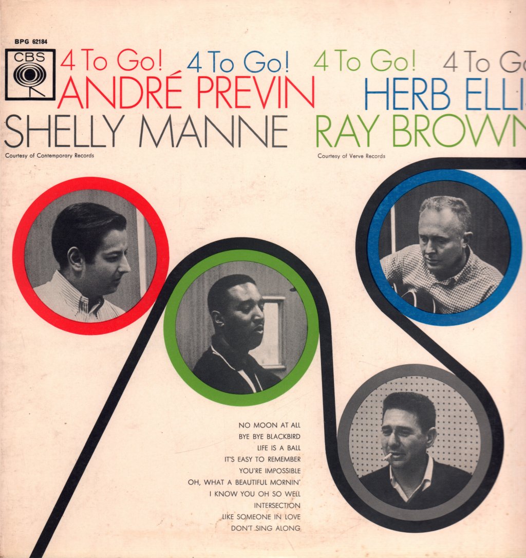 André Previn - 4 To Go! - Lp