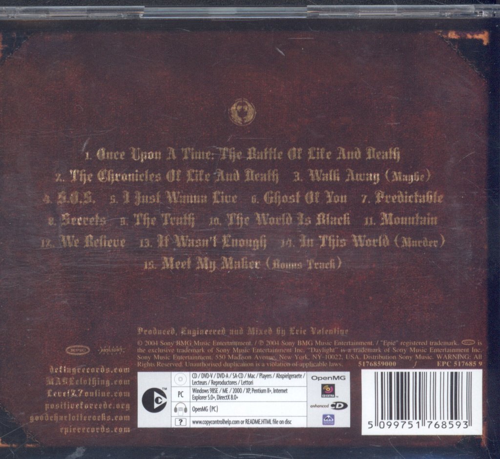Good Charlotte - Chronicles Of Life And Death - Cd