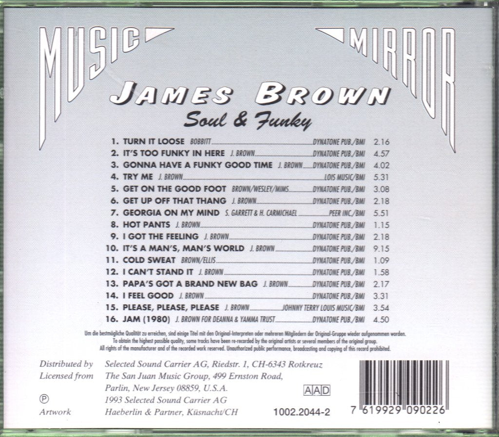 James Brown - Soul & Funky - Cd