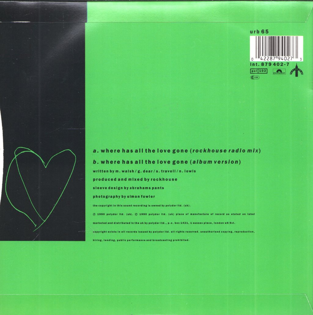 Maureen - Where Has All The Love Gone - 7 Inch