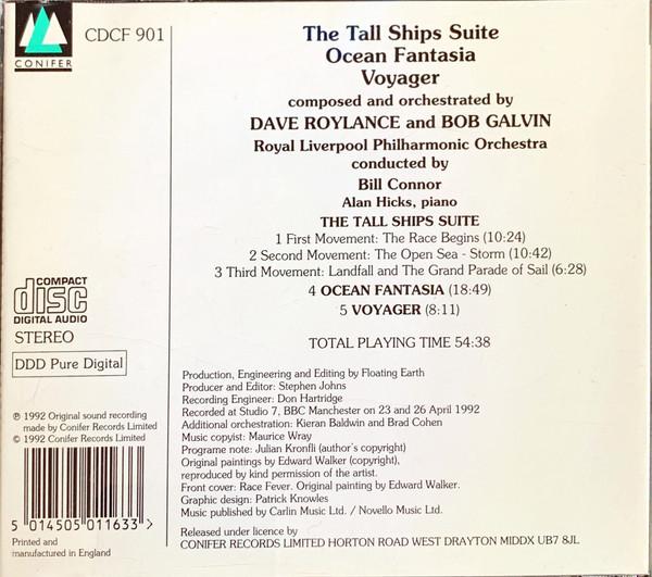 Royal Liverpool Philharmonic Orchestra - Tall Ships Suite; Ocean Fantasia; The Grand Parade Of Sail - Cd