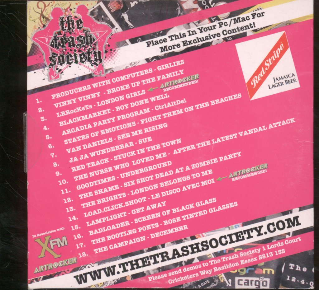 Various Artists - The.Trash.Society Presents Unsigned Audio/CD-ROM Volume 1. - Cd