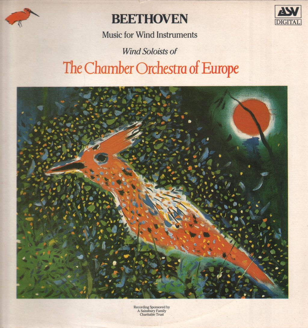 Wind Soloists Of The Chamber Orchestra Of Europe - Beethoven - Music For Wind Instruments - Lp