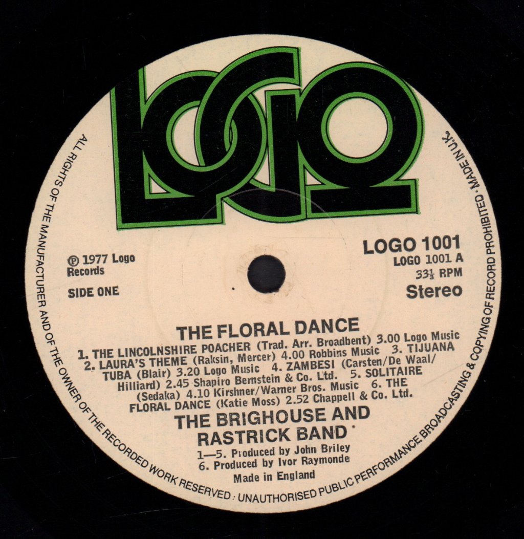 Brighouse And Rastrick Band - Floral Dance - Lp