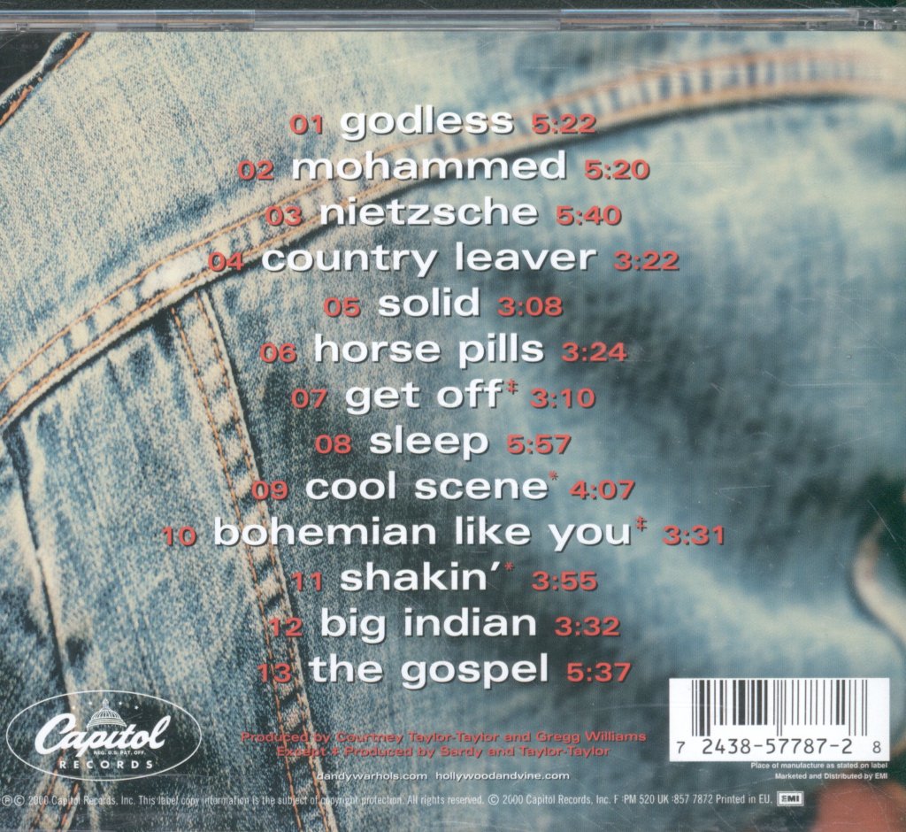 Dandy Warhols - Thirteen Tales From Urban Bohemia - Cd