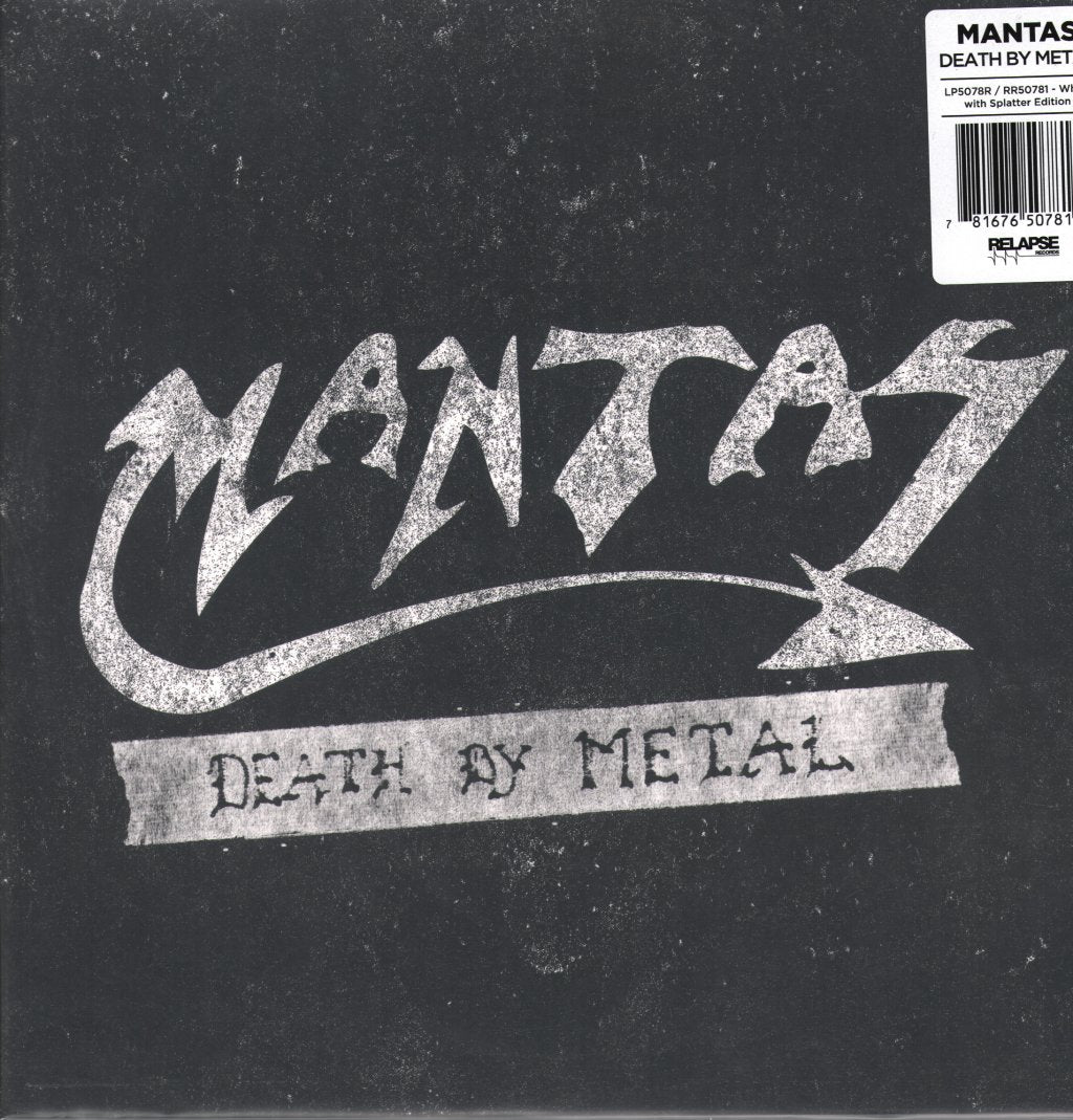 Mantas - Death By Metal - Lp