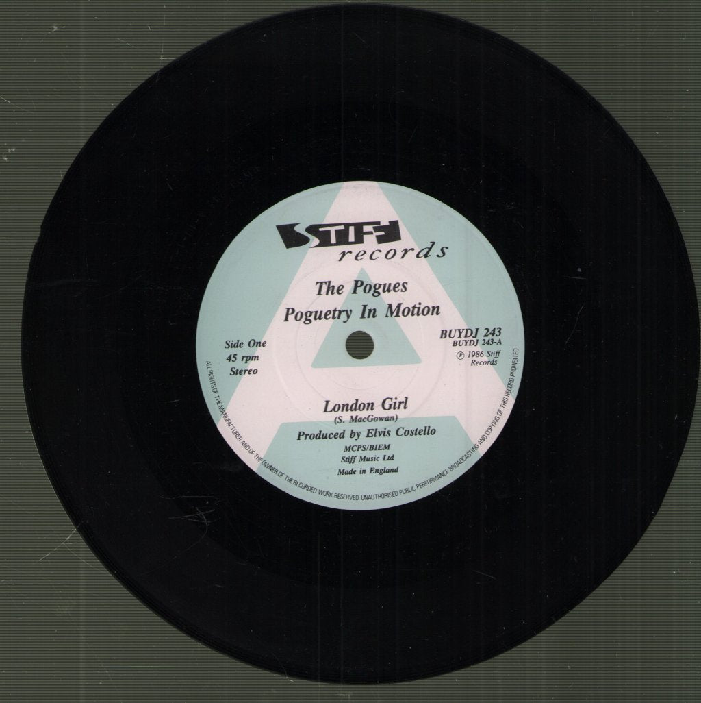 Pogues - Poguetry In Motion - 7 Inch