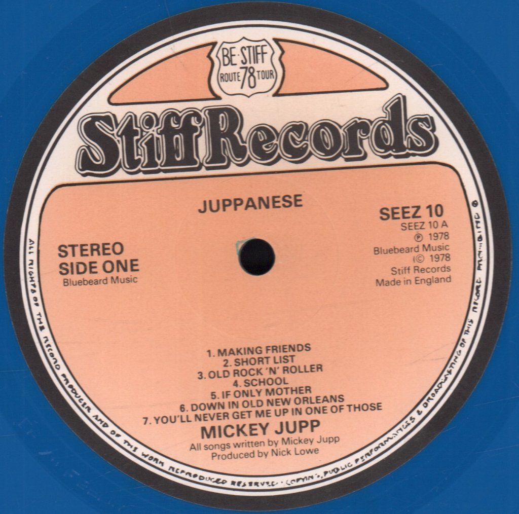Mickey Jupp - Juppanese - Lp
