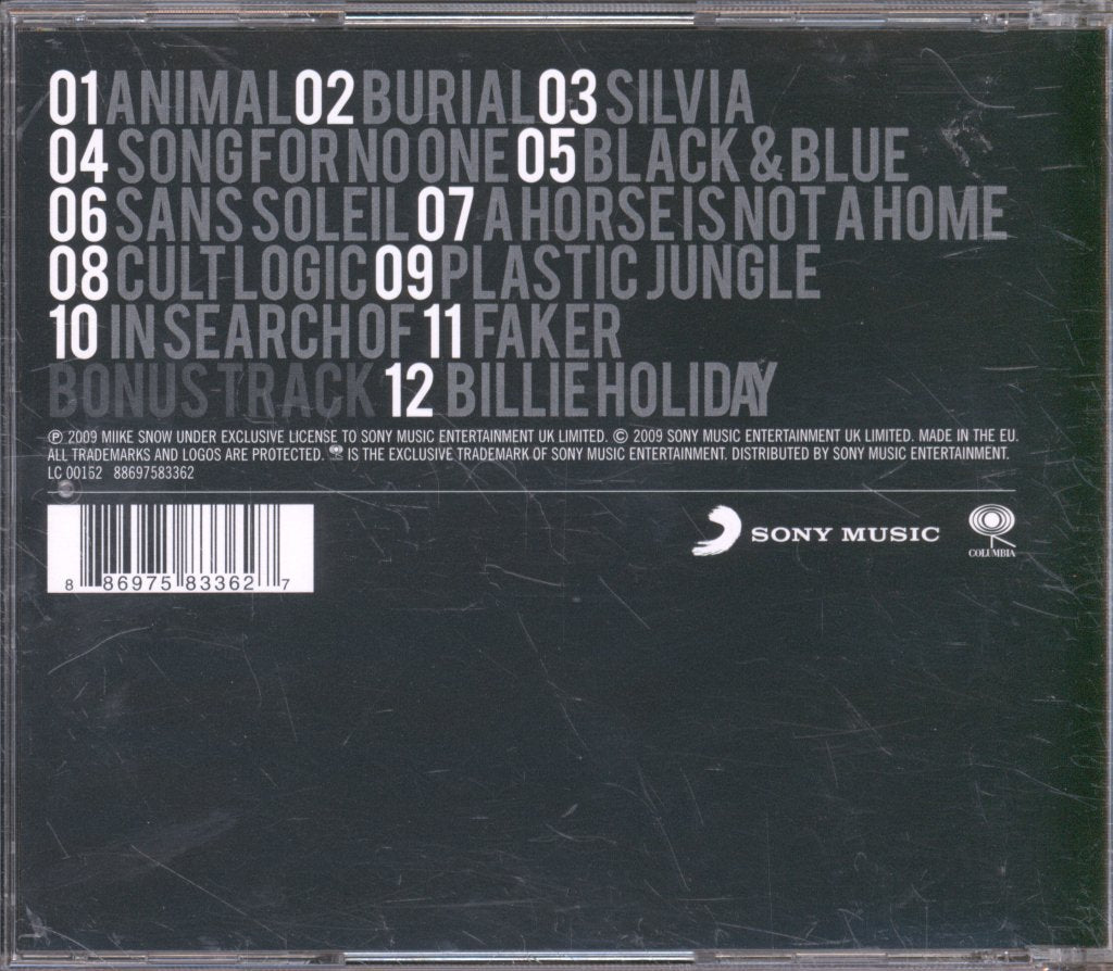 Miike Snow - Miike Snow - Cd
