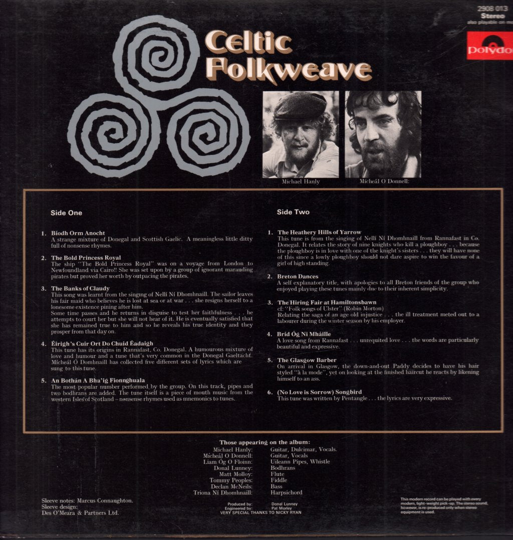 Michael Hanly / Mícheál O'Donnell - Celtic Folkweave - Lp