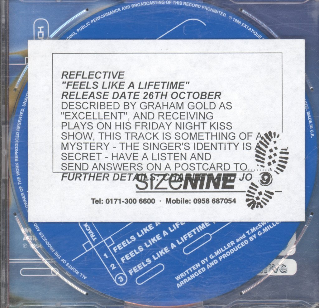 Reflective - Feels Like A Lifetime - Cd