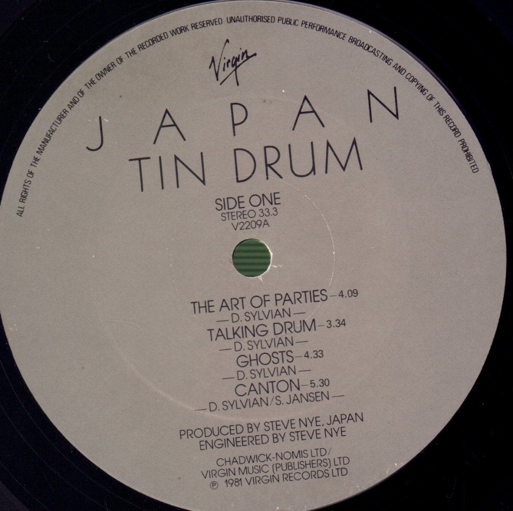 Japan - Tin Drum - Lp