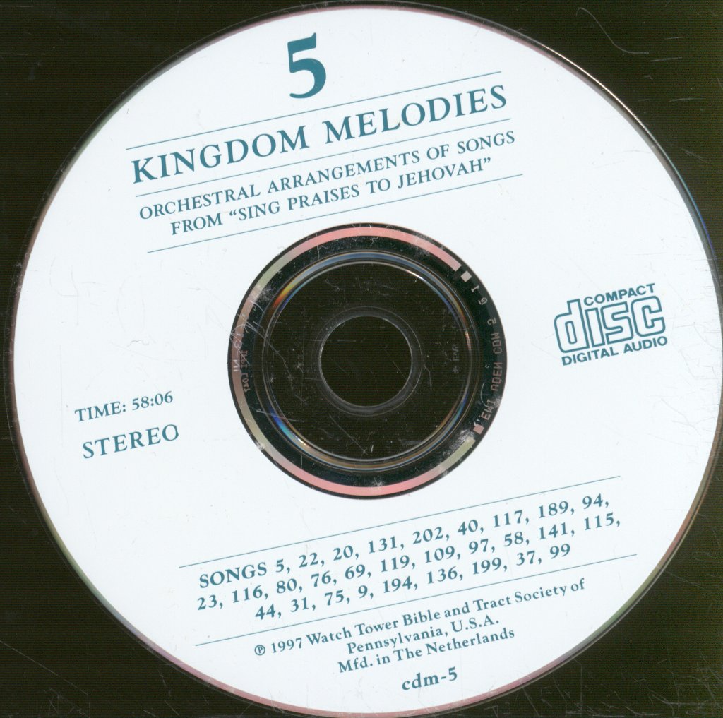 Unknown Artist - Kingdom Melodies Volume 5 - Cd