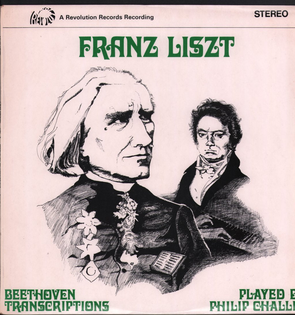 Philip Challis - Piano Music of Franz Liszt Vol. 3 - Beethoven Transcriptions - Lp