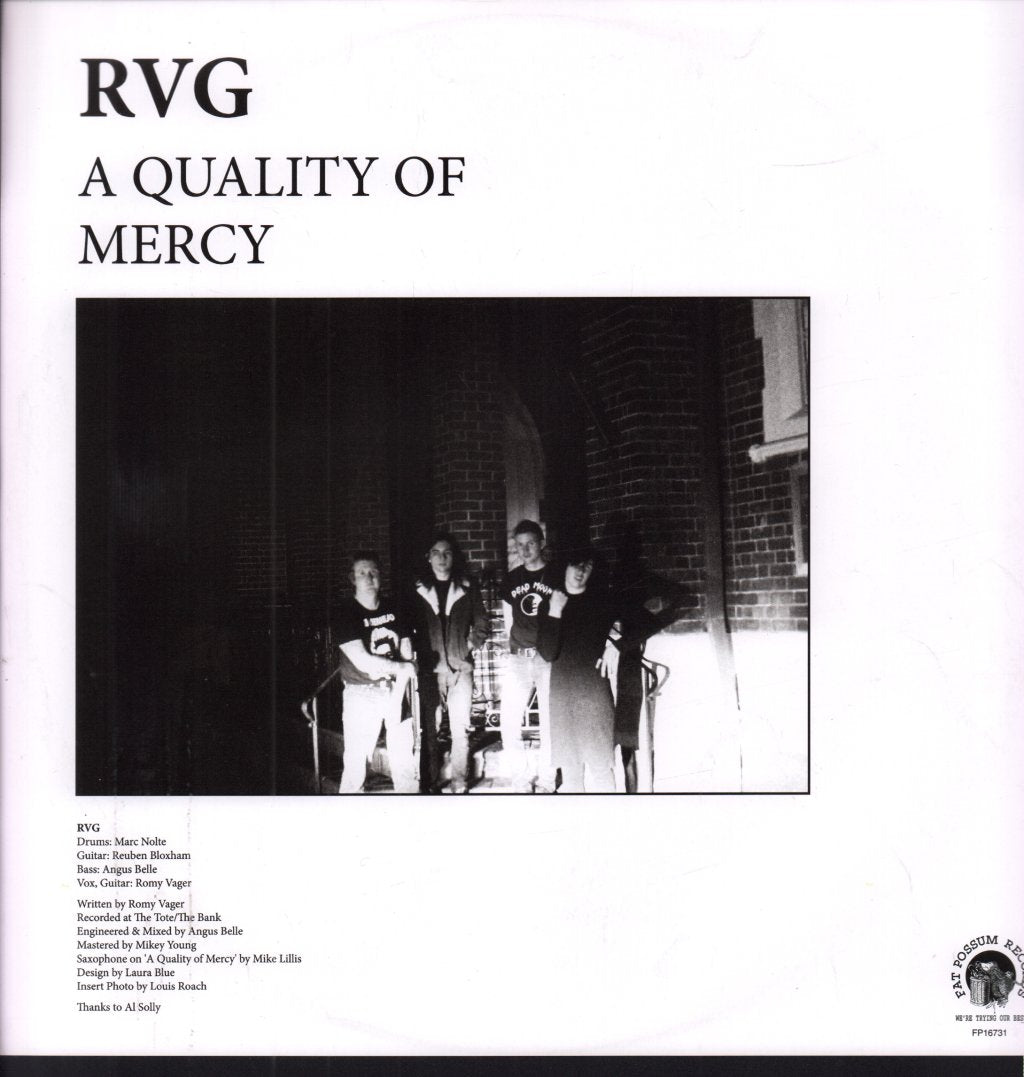 Rvg - A Quality Of Mercy - Lp
