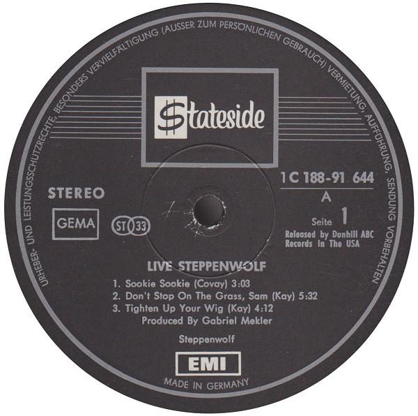 Steppenwolf - Live - Double Lp