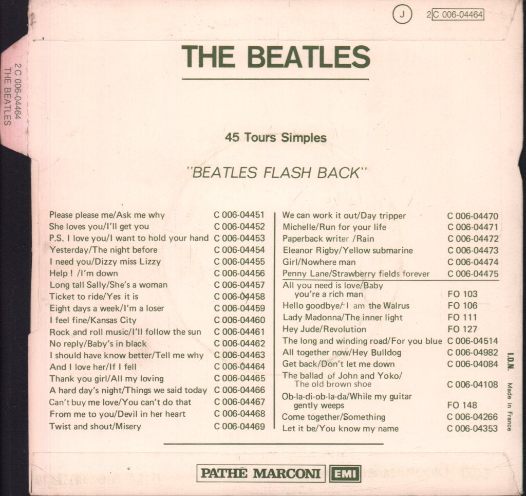Beatles - And I Love Her / If I Fell - 7 Inch