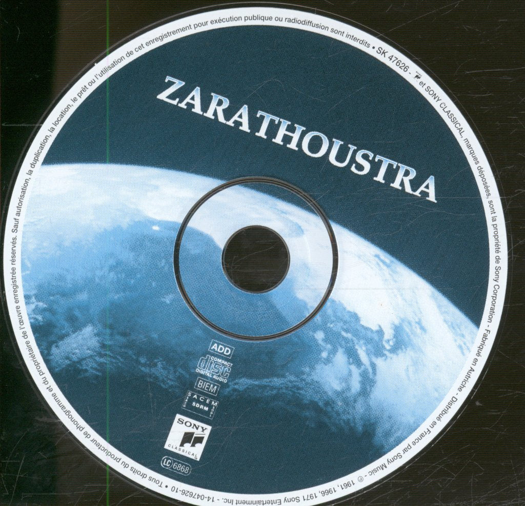 Leonard Bernstein / New York Philharmonic - Zarathoustra - Cd
