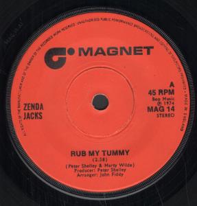 Zenda Jacks - Rub My Tummy - 7 Inch