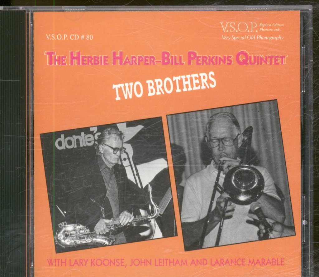 Herbie Harper-Bill Perkins Quintet - Two Brothers - Cd
