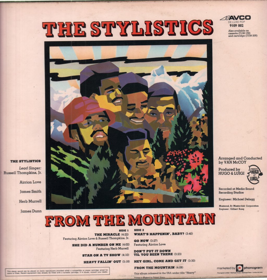 Stylistics - From The Mountain - Lp
