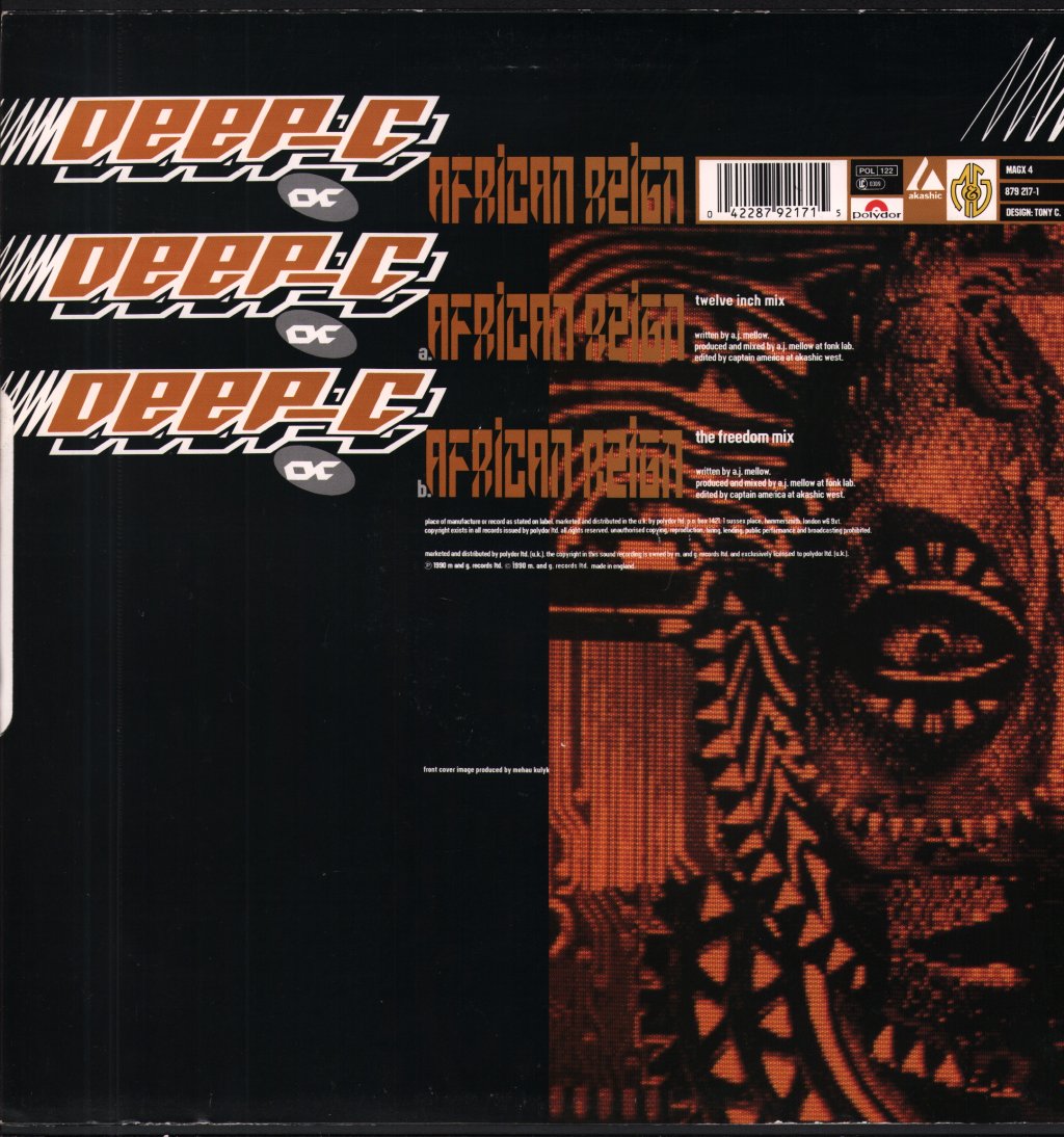 Deep C - African Reign - 12 Inch