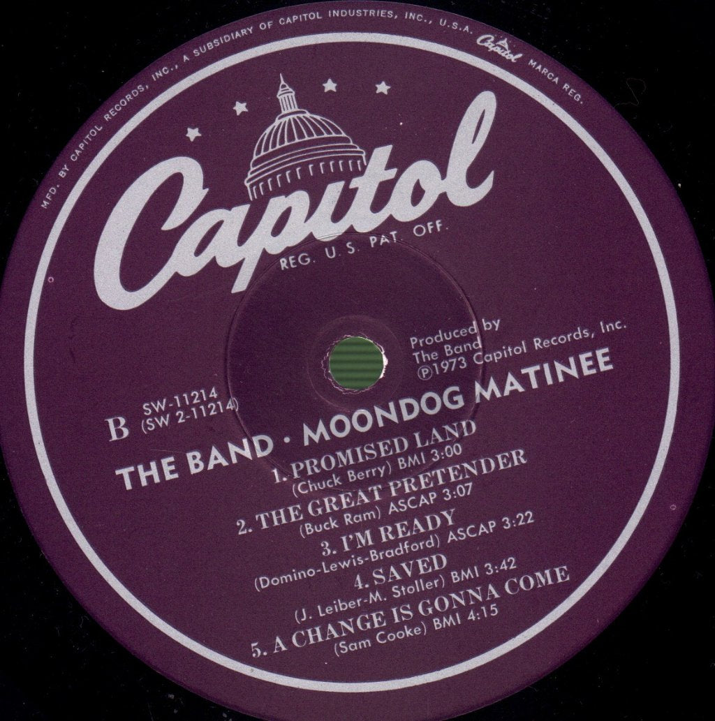 Band - Moondog Matinee - Lp